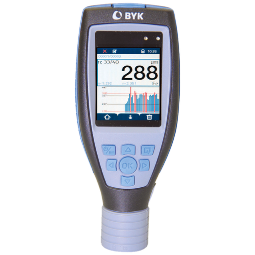 Medidor de espesor de película seca con sensor fijo y por cable Byko-test 9500 Basic