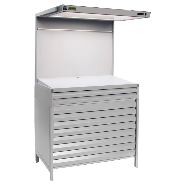 Cabina de iluminación de escritorio Modelo EVS-2540