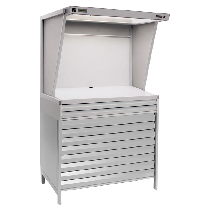 Cabina de iluminación de escritorio Modelo EVS-2540