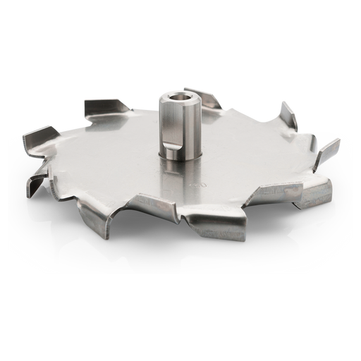 Heavy duty dispersion discs with hub + M8 female thread 70 mm Ø