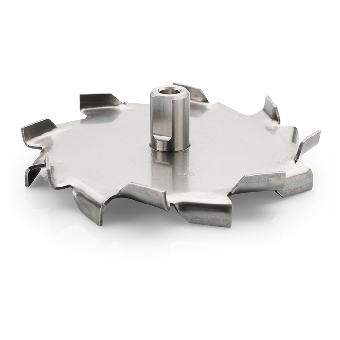 Discos de dispersión heavy duty con cubo + rosca hembra M8