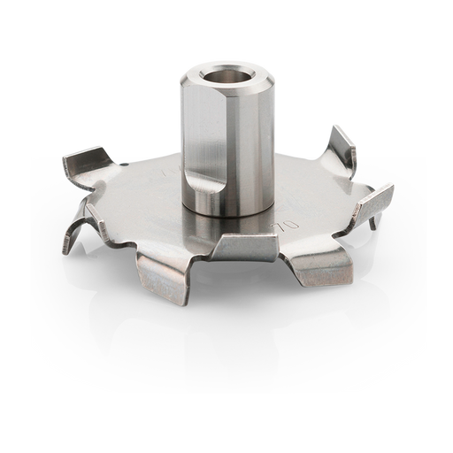 Heavy duty dispersion discs with hub + M8 female thread 70 mm Ø