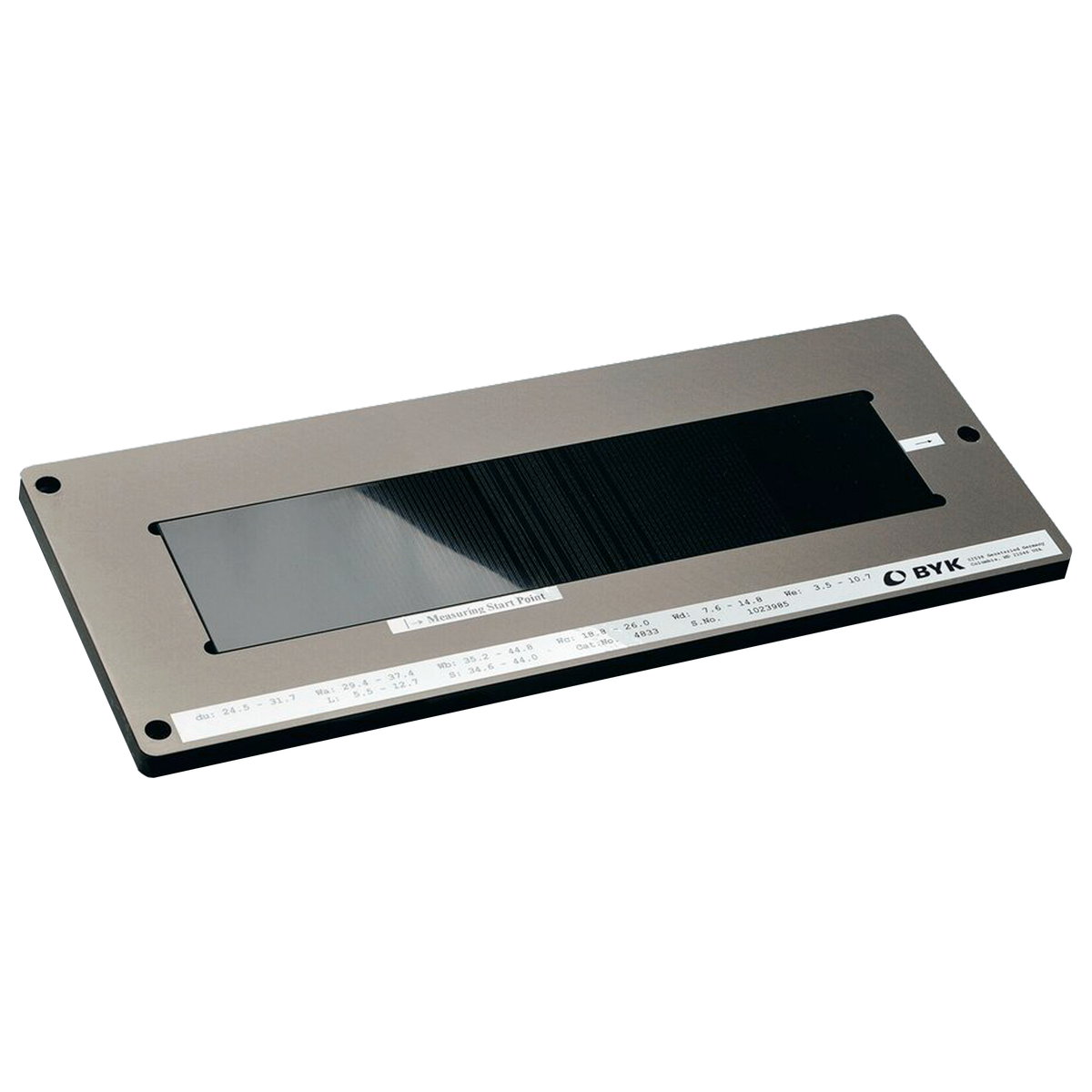 Patrón de verificación para Wave-scan ROBOTIC— Exacolor USA