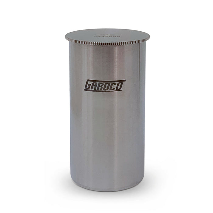 Copa de acero inoxidable para peso por galón, 83.2 cc