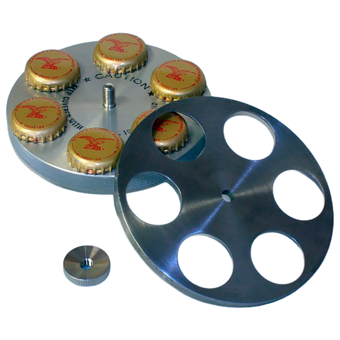 Placa para muestras - Soporte para tapones de botella