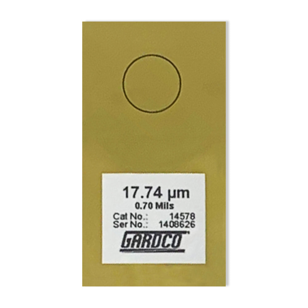 Certified shim 17025 19.05µm (.75mil) 