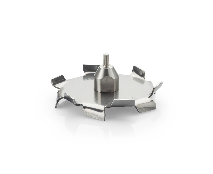 Heavy duty dispersion discs with bushing + M5 male thread 70mm Ø