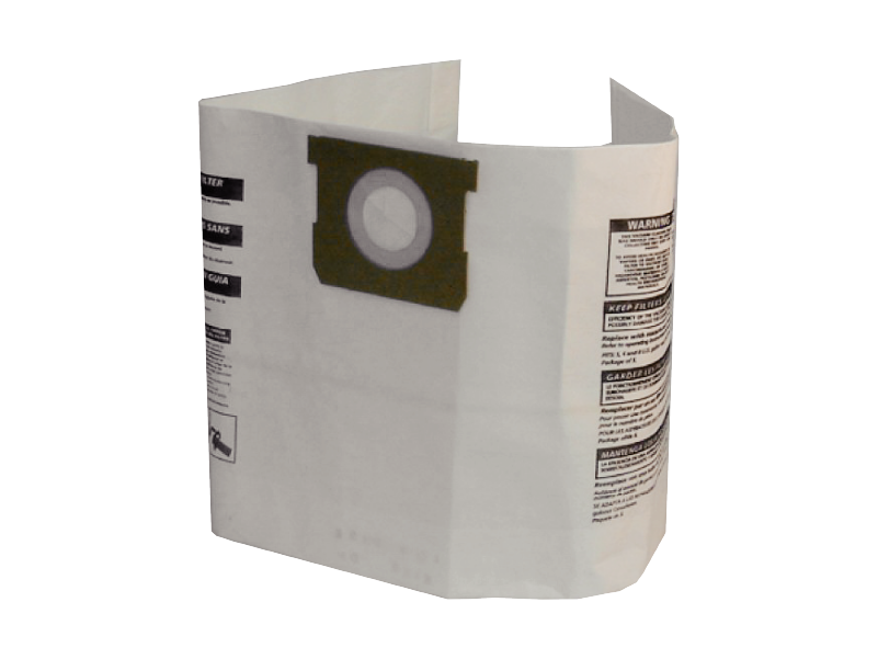 Bolsa de filtro de papel para tanques de metal (cada uno)
