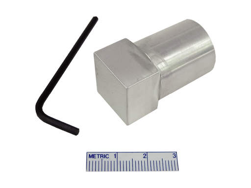 Accesorio de abrasión cuadrada de 20 mm (39 g)