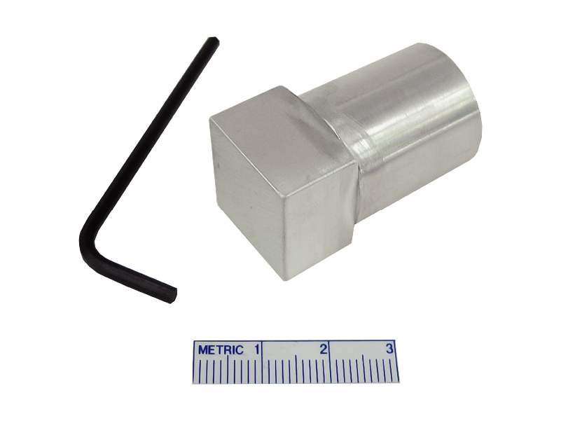 Accesorio de abrasión cuadrada de 20 mm (39 g)