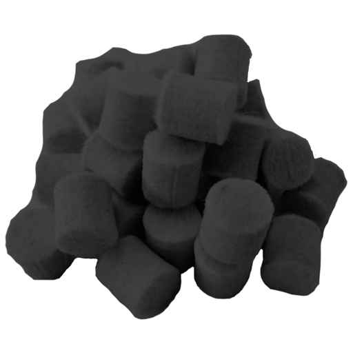 Paquete de fieltros de lana estándar negro (100)
